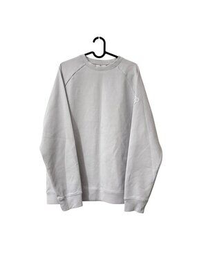 Rudis Light Gray Wrestling Crewneck Sweatshirt Mens Size Large